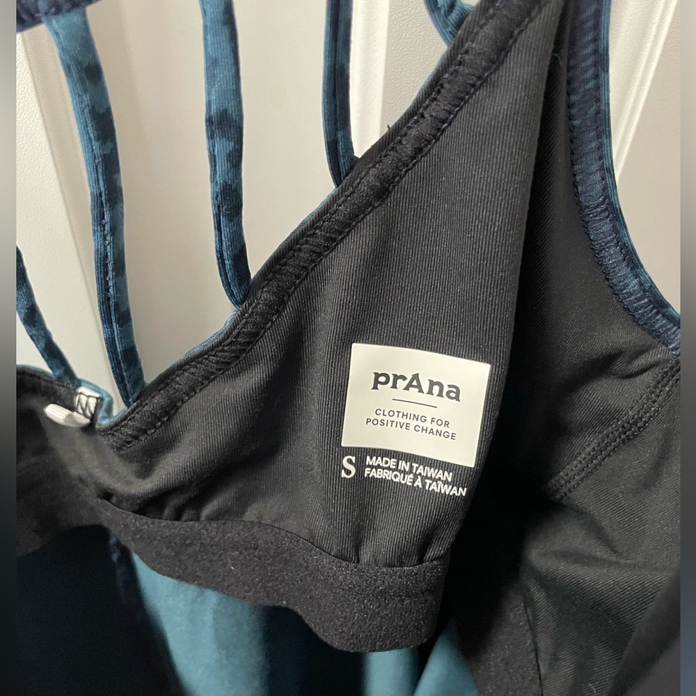 PrAna NWOT Women’s Granite Springs Athleisure Dress Size Small Teal Black - Picture 4 of 12